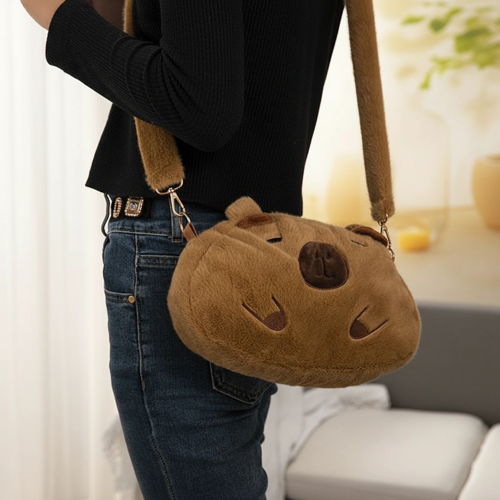 Capybara Face Handbag