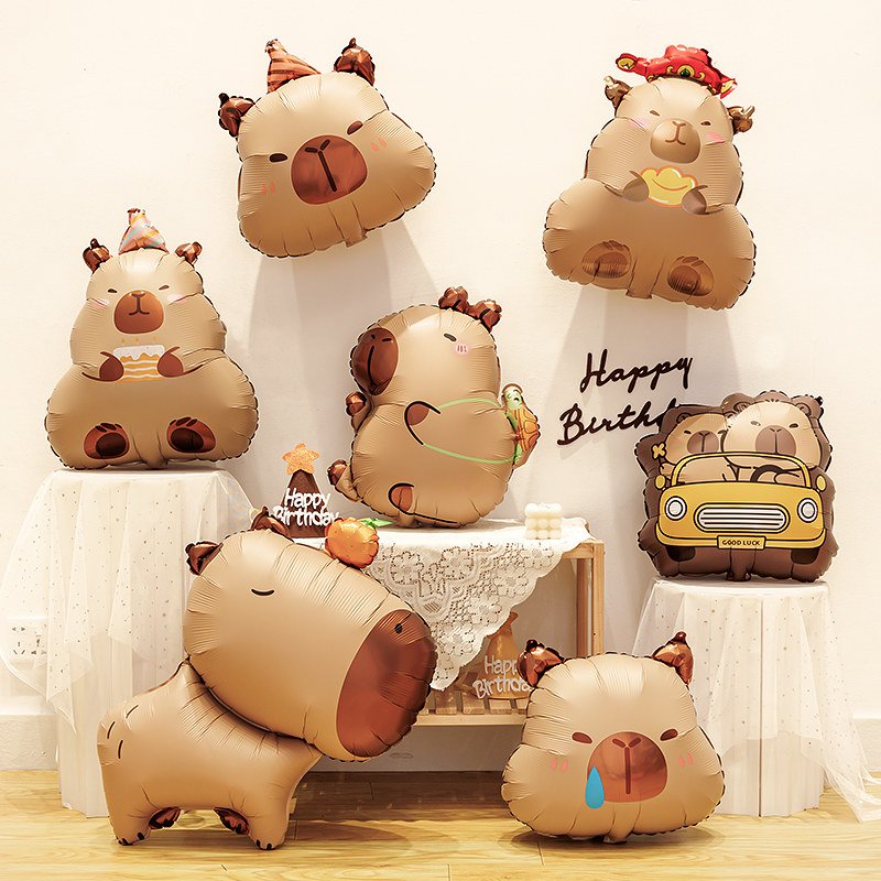 capybara balloons