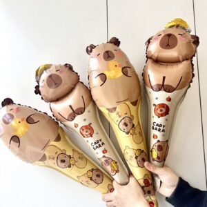 Capybara Balloon Sticks