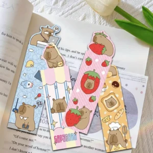 Capybara Paper Bookmarks