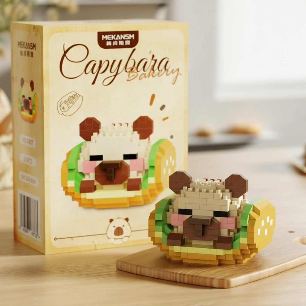 Capybara Bakery Mini Building Block