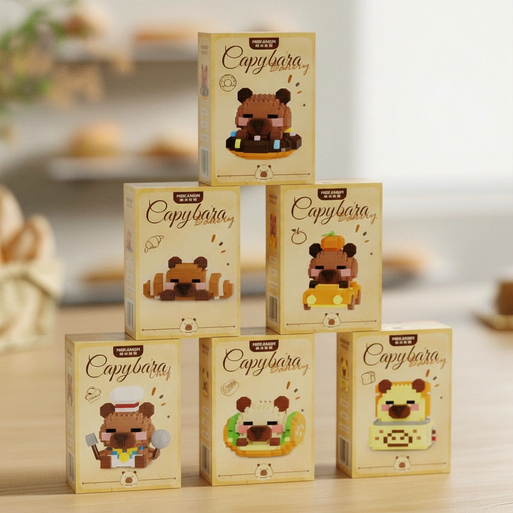 Capybara Bakery Mini Building Block