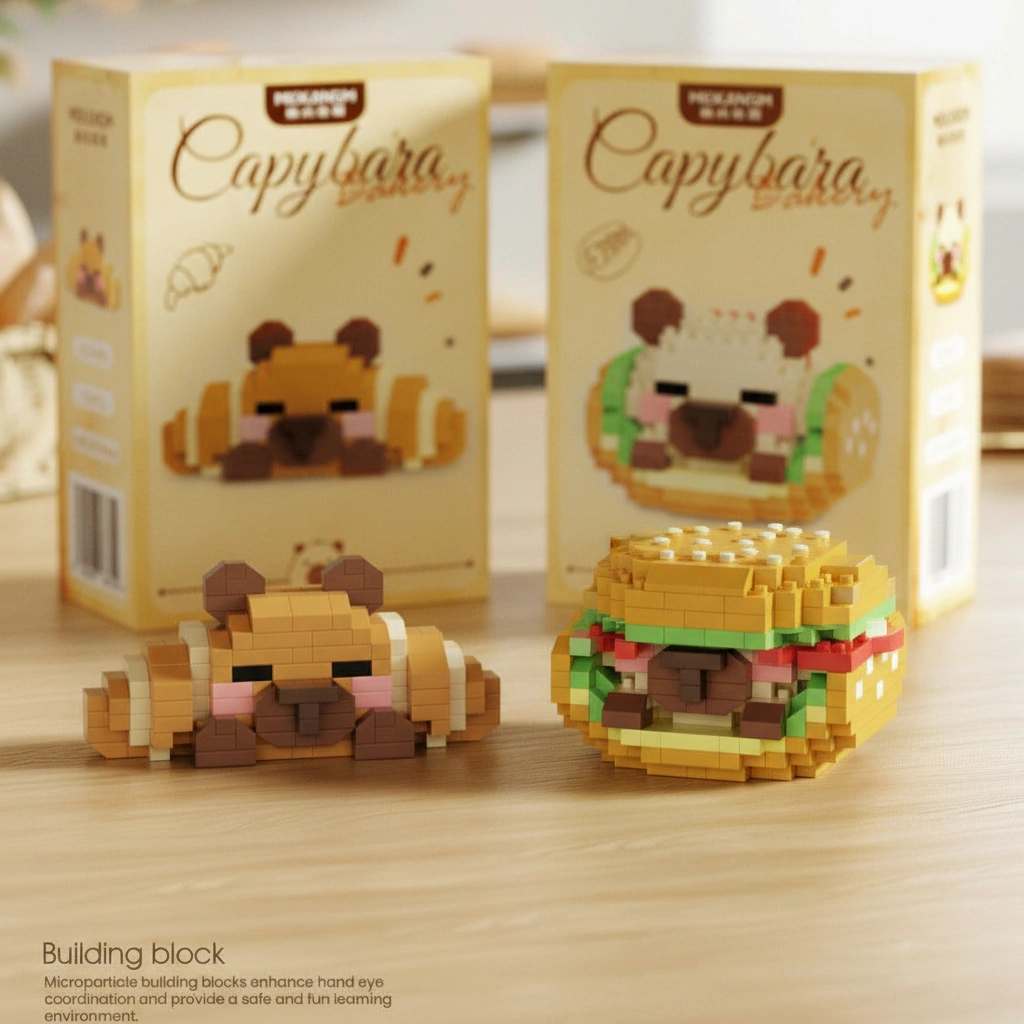 Capybara Bakery Mini Building Block