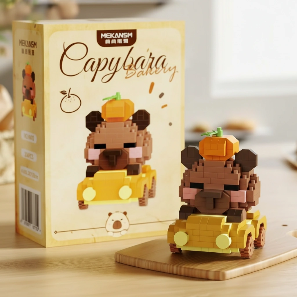 Capybara Bakery Mini Building Block