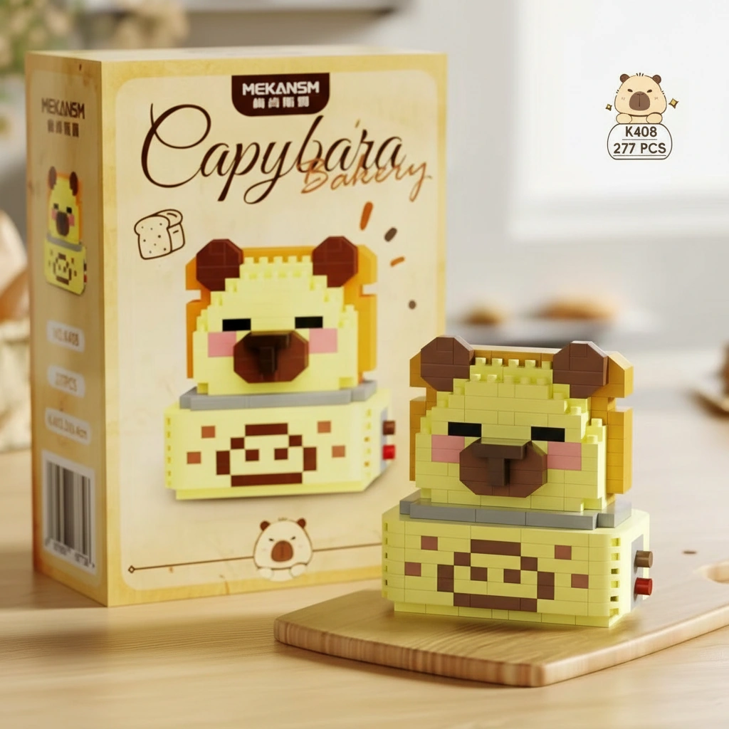 Capybara Bakery Mini Building Block
