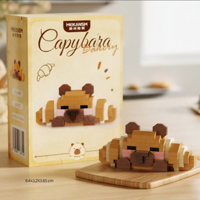 Capybara Bakery Mini Building Block