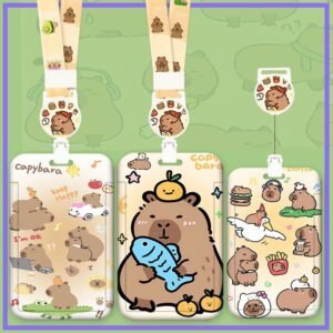 Capybara ID Card Holder