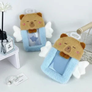 Angel Capybara Card Holder