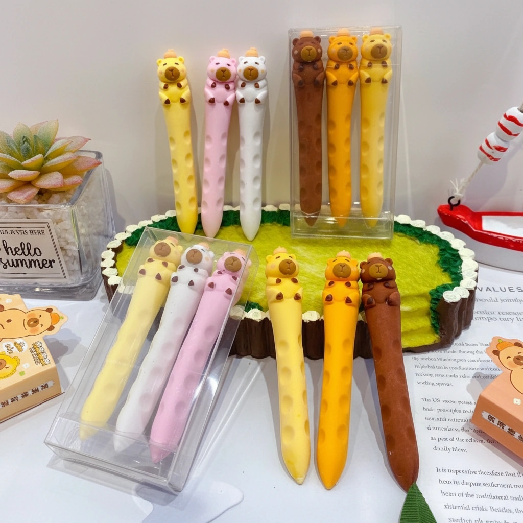 Capybara Stick Eraser