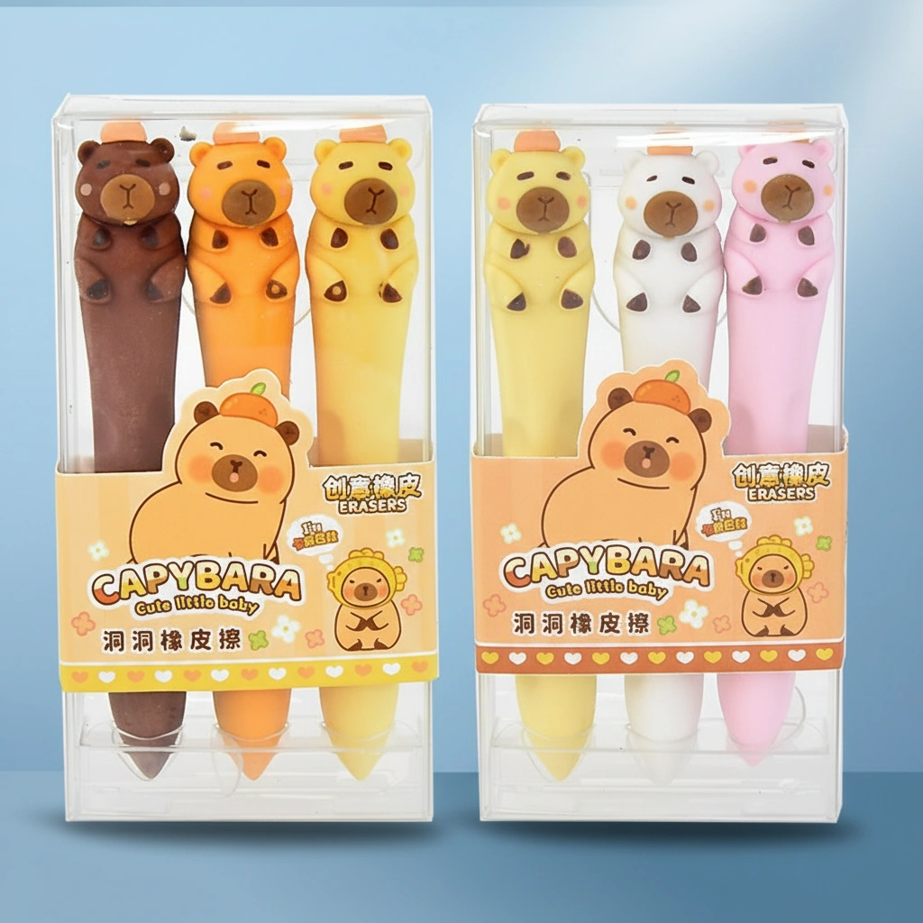 Capybara Stick Eraser