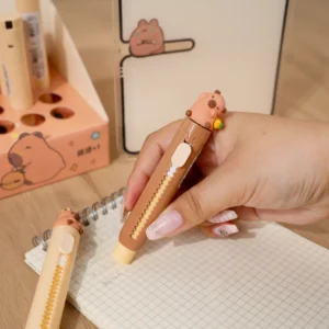 Capybara Retractable Eraser