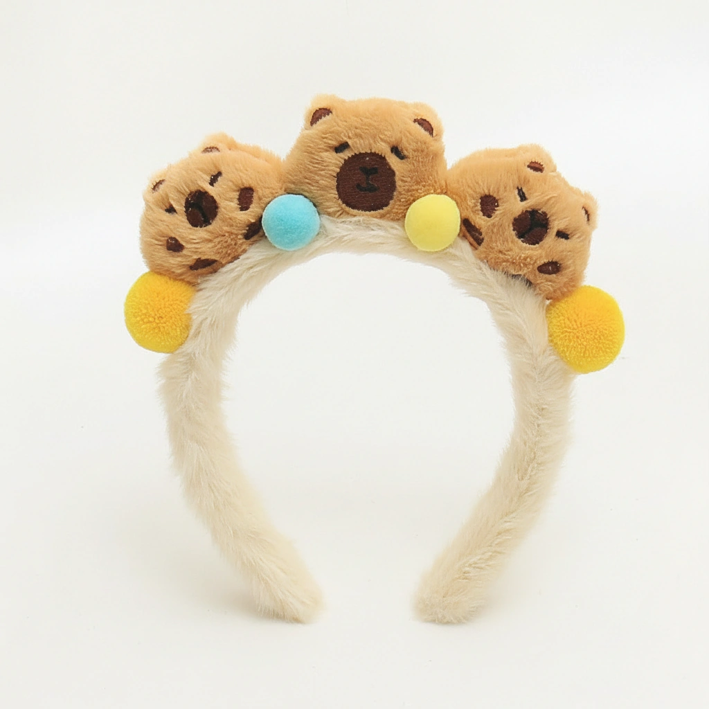 Fuzzy Capybara Headband