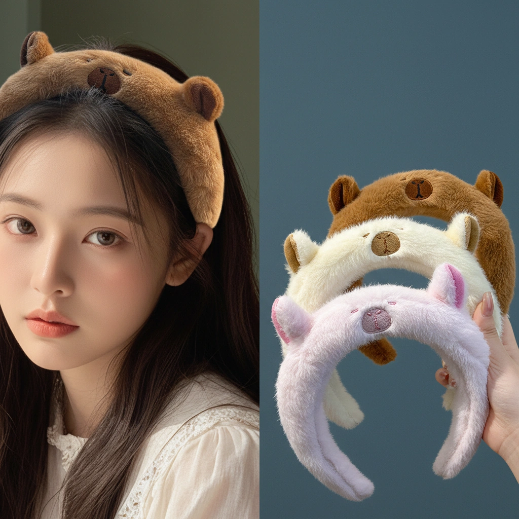 Capybara Ears Headband