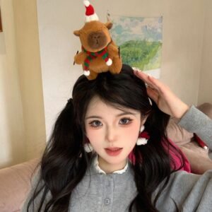 Christmas Capybara Headband