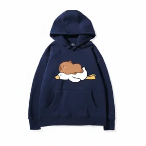 Capybara Riding Goose Hoodie