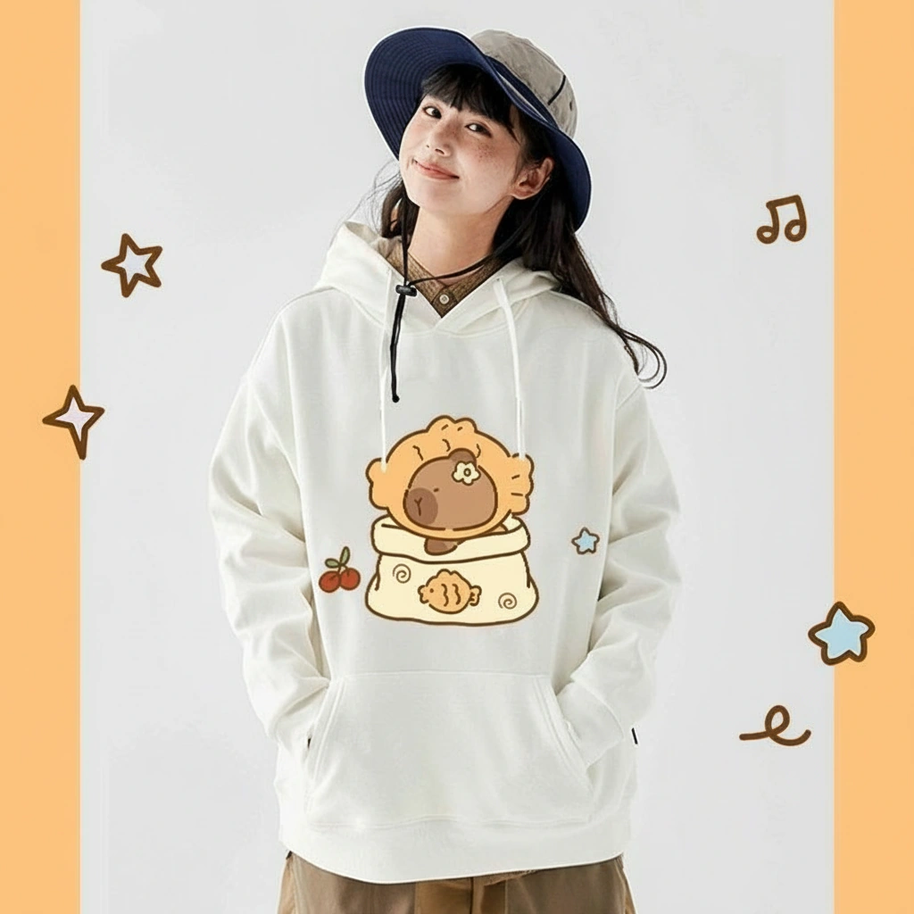 Taiyaki Capybara Hoodie