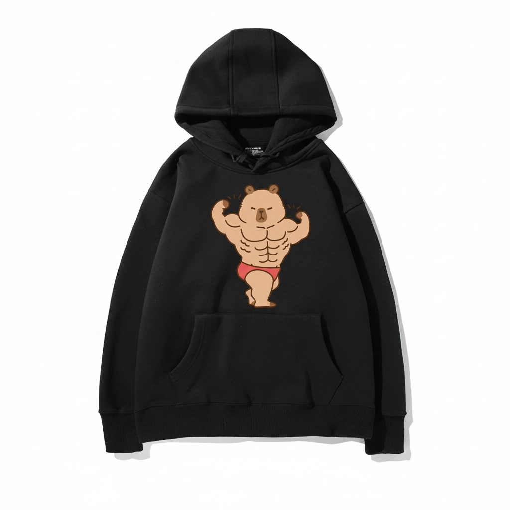 Buff Capybara Hoodie