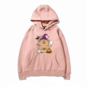 Witch Halloween Capybara Hoodie