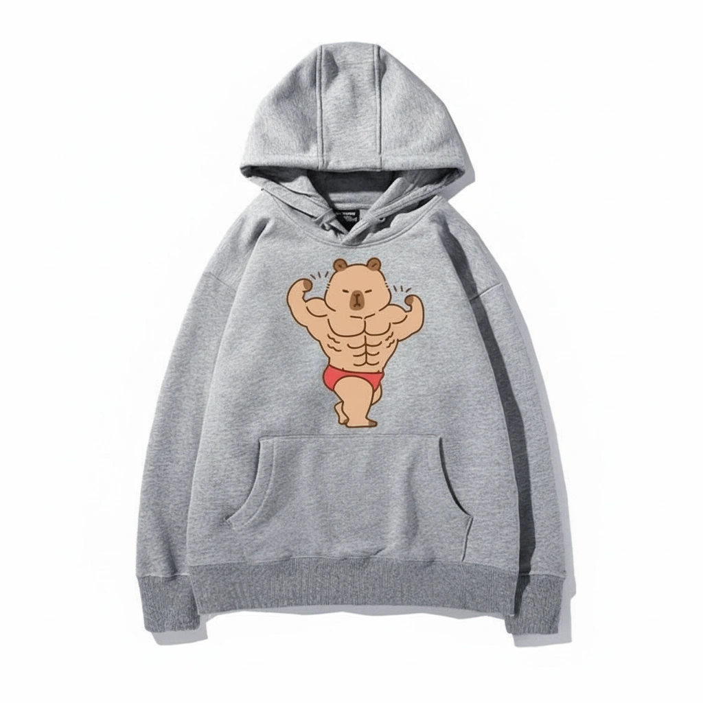 Buff Capybara Hoodie