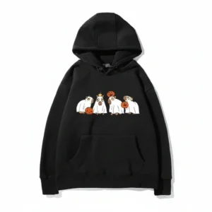 Halloween Ghost Capybara Hoodie