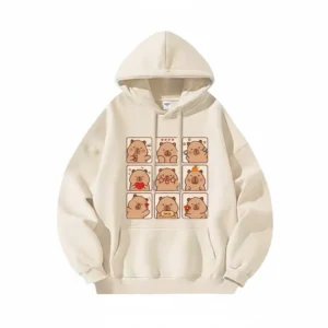 Capybara Moods Hoodie