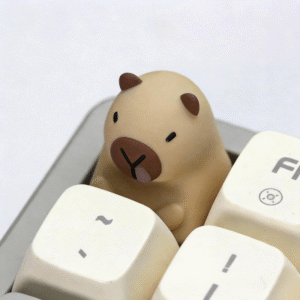 Cute Resin Capybara Keycap