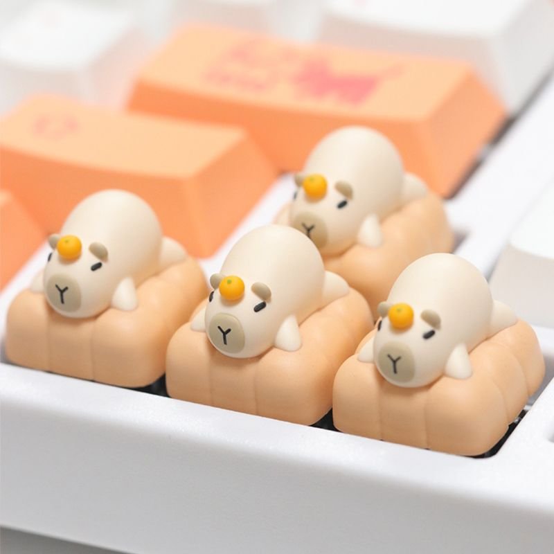 Sleeping Capybara Keycap