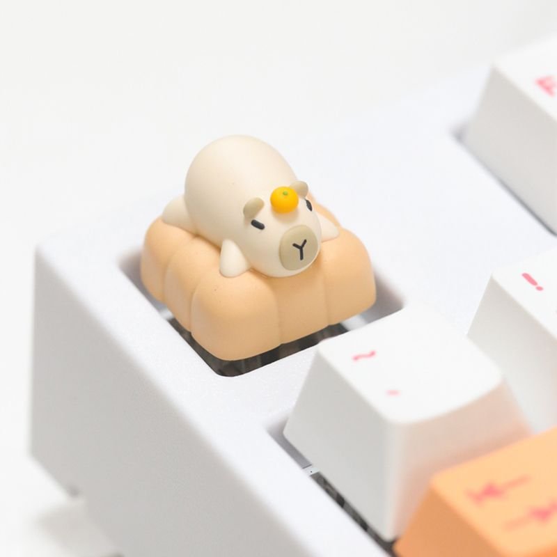 Sleeping Capybara Keycap