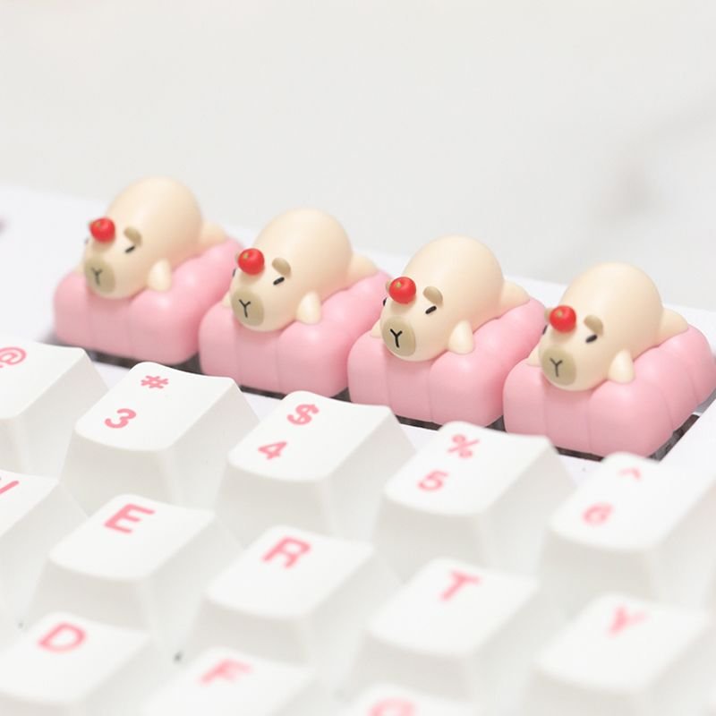 Sleeping Capybara Keycap