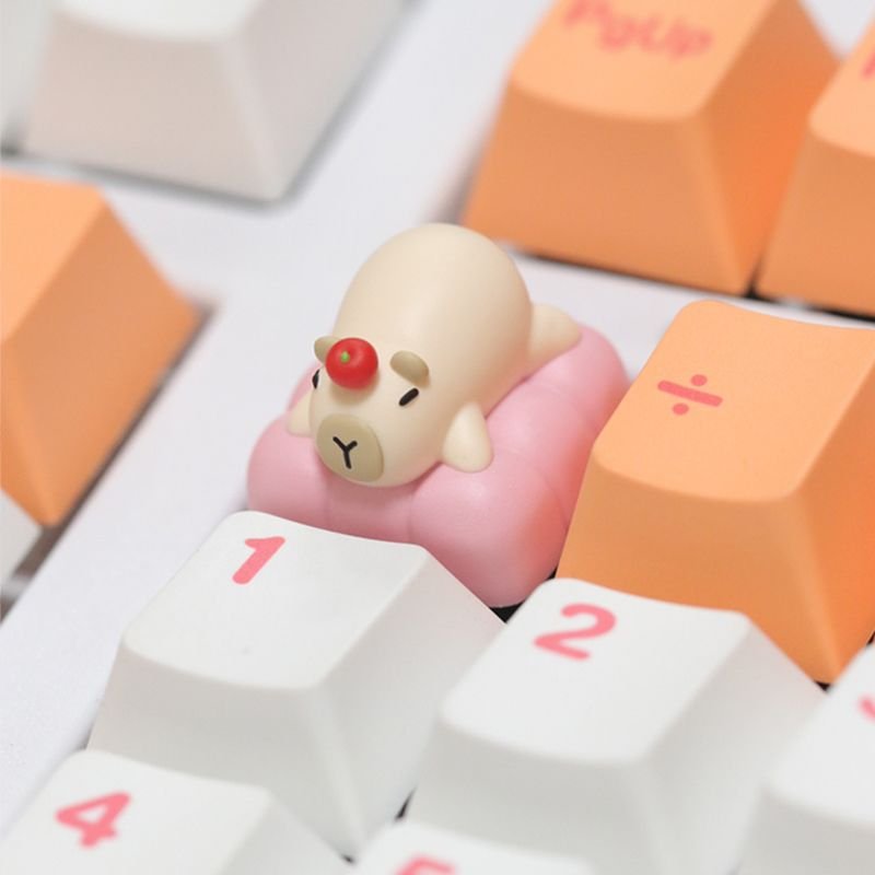 Sleeping Capybara Keycap
