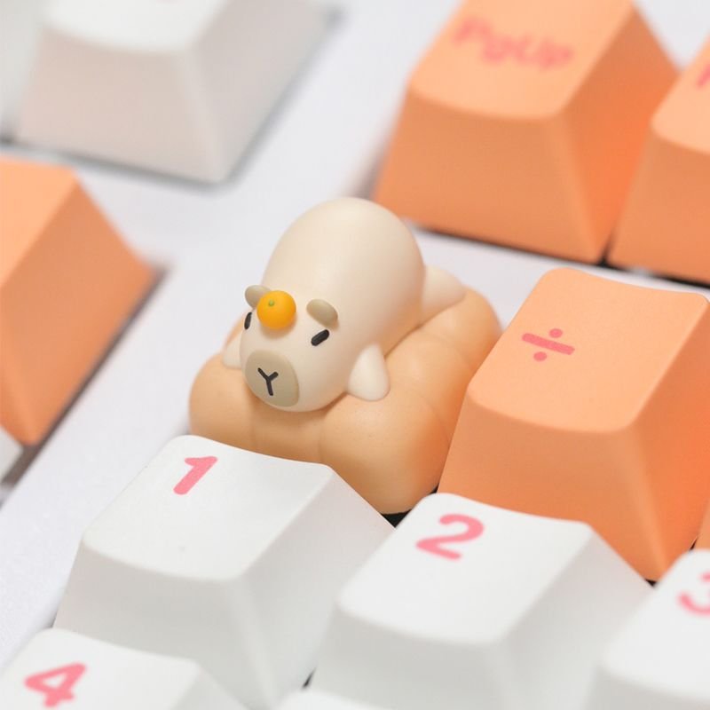 Sleeping Capybara Keycap