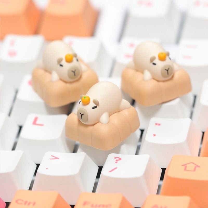 Sleeping Capybara Keycap