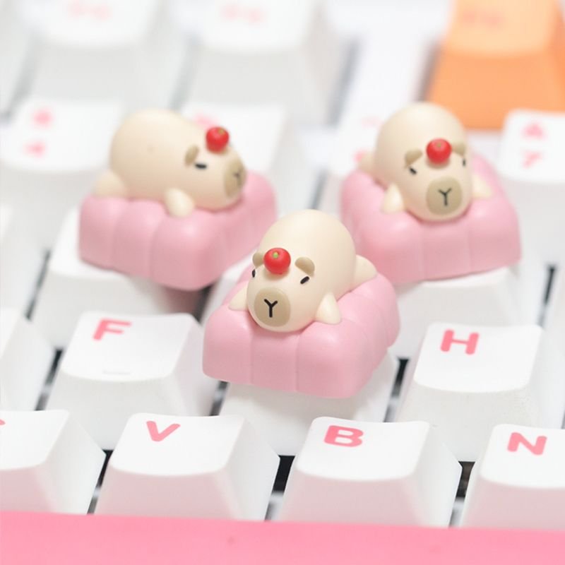 Sleeping Capybara Keycap