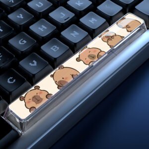 Clear Capybara Spacebar Keycap
