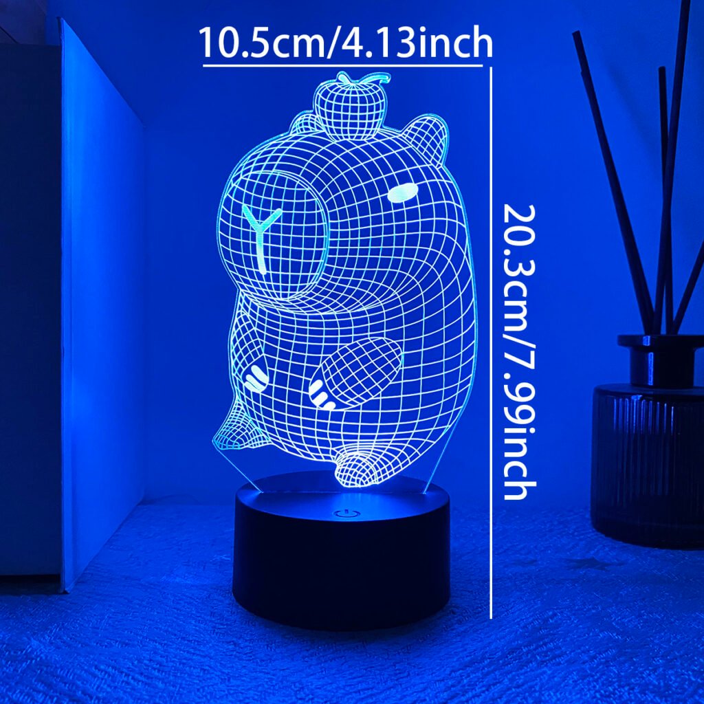 Illusion Capybara Lamp