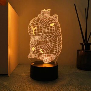 Illusion Capybara Lamp