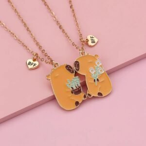 Capybara Friendship Necklace