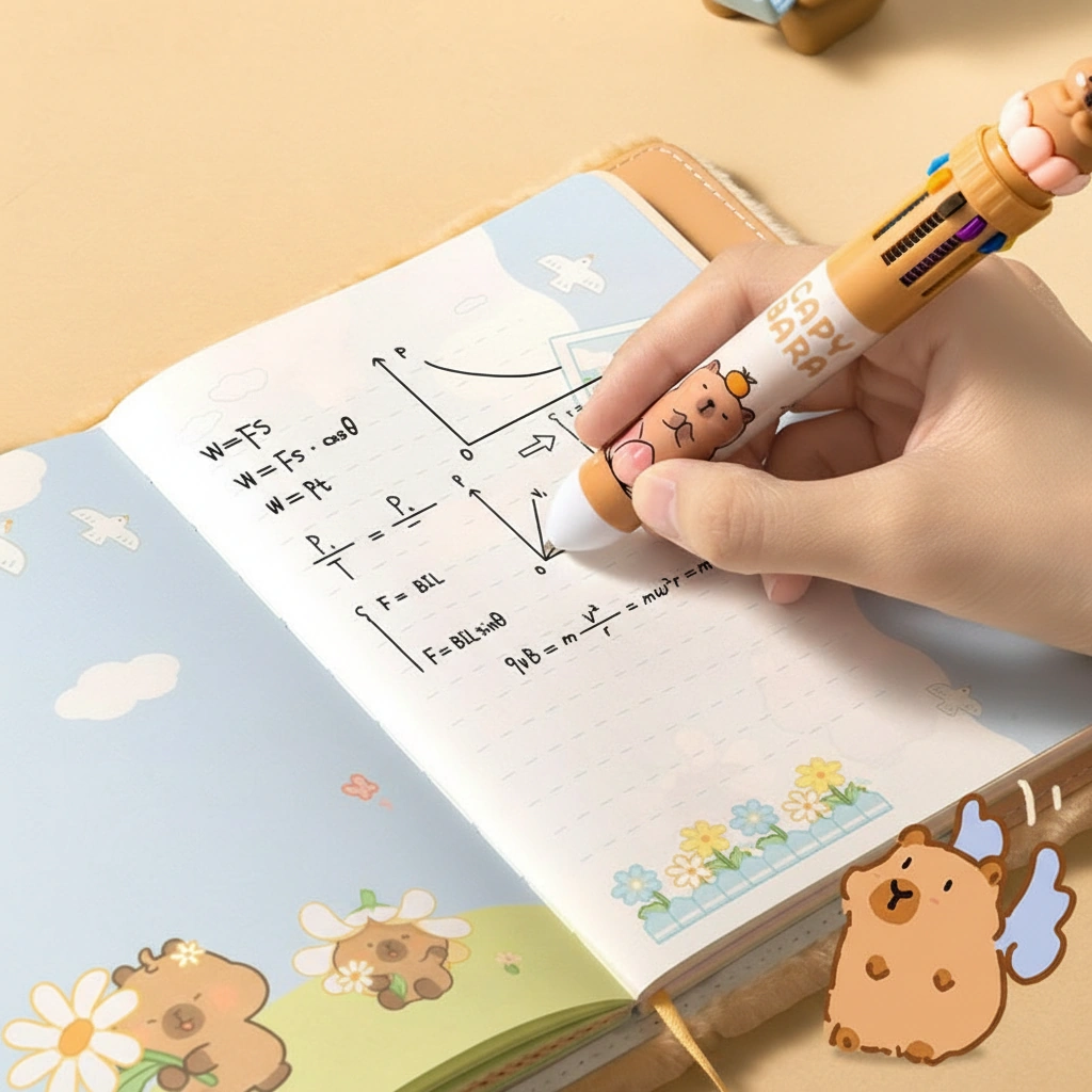 Plush Capybara Notebook