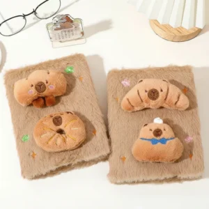 Plush Capybara Notebook