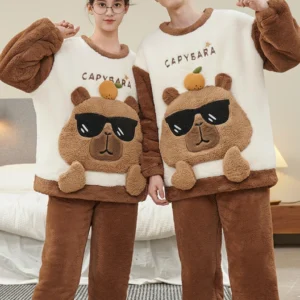 Plush Capybara Pajamas