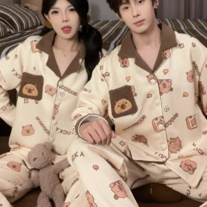 Lucky Toast Capybara Pajamas