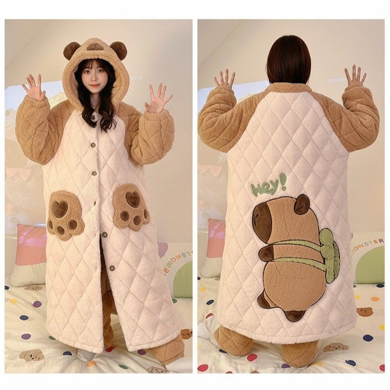 Capybara Robe Capybara Pajamas Set