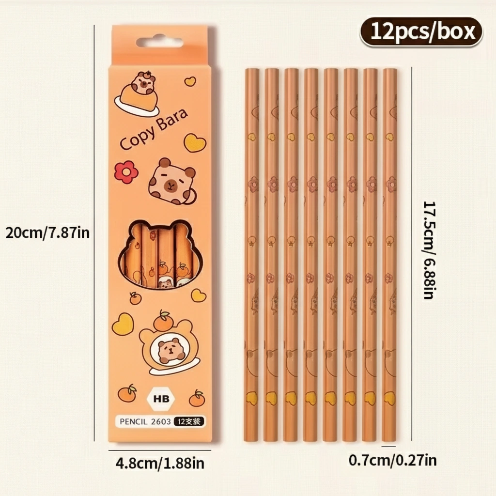 Capybara Pencils