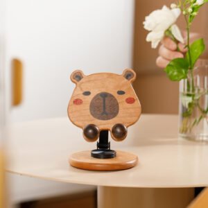 Foldable Wooden Phone Holder