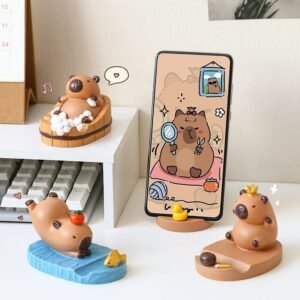 Resin Capybara Phone Holder