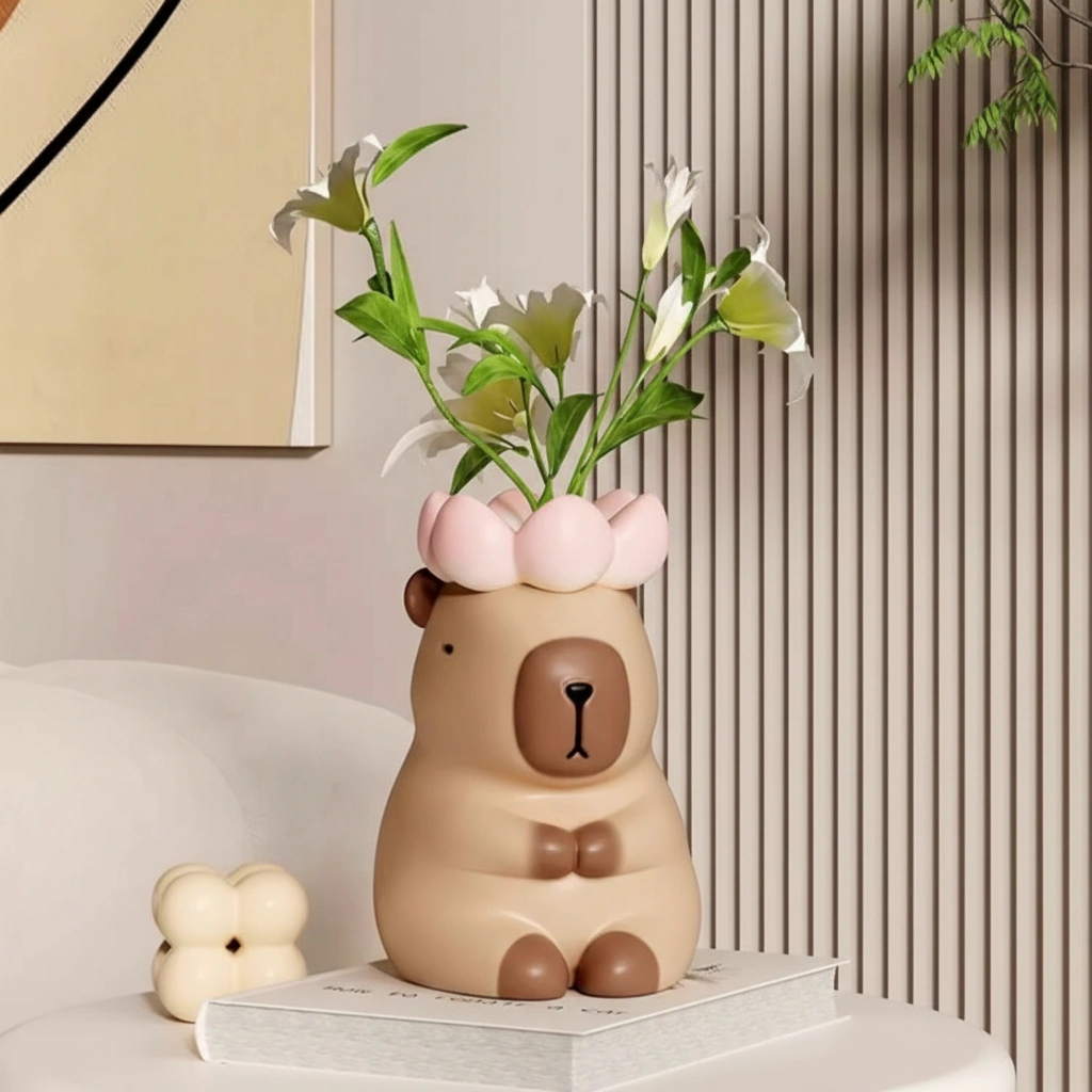 Capybara Flower Vase