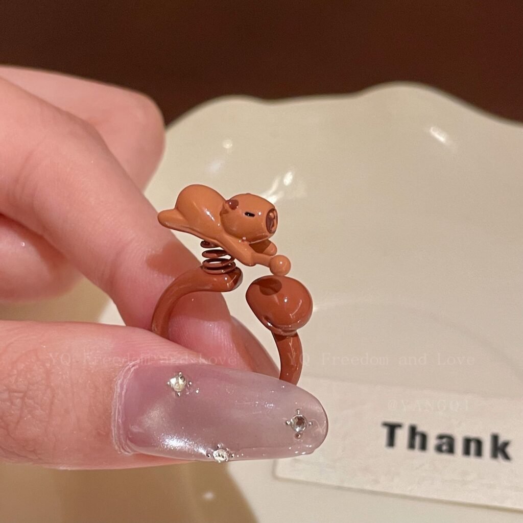 Interactive Capybara Ring