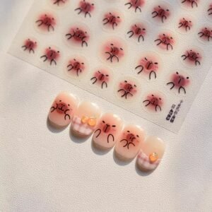 Capybara Nail Sticker