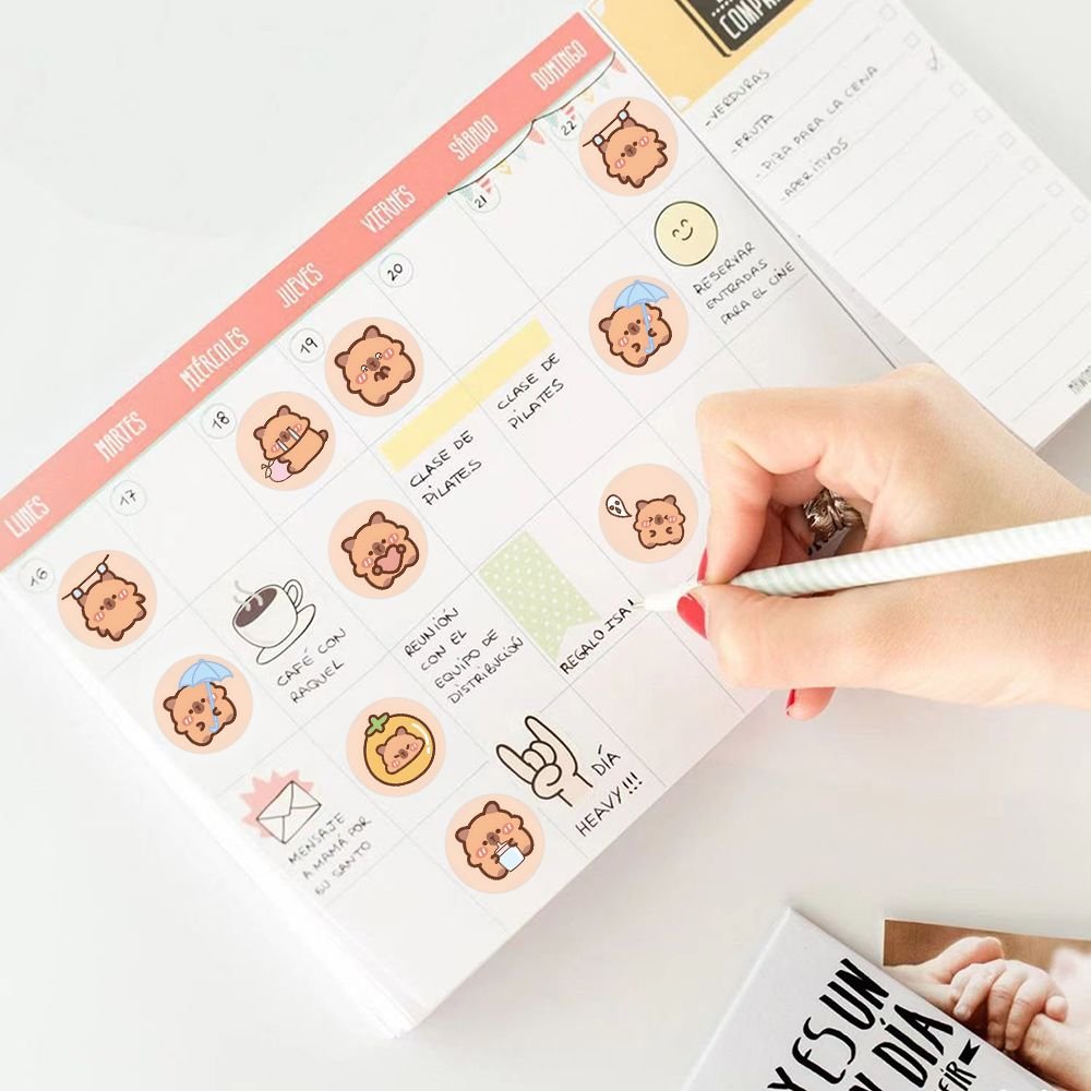 Capybara Sticker Roll