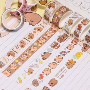 Capybara Sticker Journaling Tape